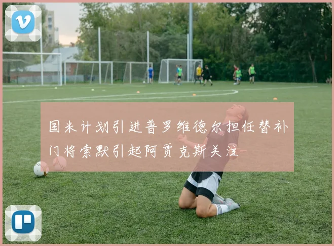 国米计划引进普罗维德尔担任替补门将索默引起阿贾克斯关注