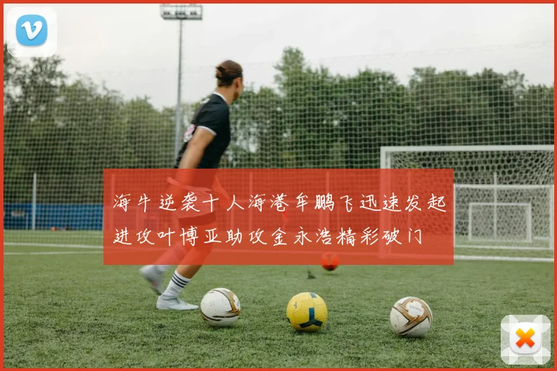 海牛逆袭十人海港牟鹏飞迅速发起进攻叶博亚助攻金永浩精彩破门